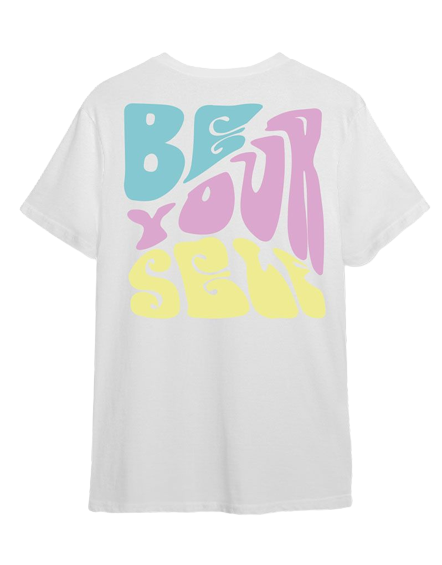 be yourself camiseta disorder wave